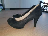 High Heels in schwarz mit Steinchen, gr. 37 Niedersachsen - Stadtoldendorf Vorschau