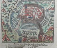 antike Karte Diedenhofen Thionville,Cosmographia SebastianMünster Rheinland-Pfalz - Löf Vorschau