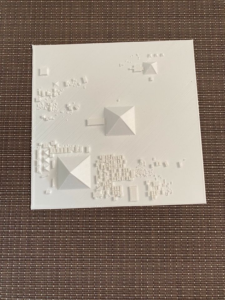 Deine Stadt als Dekoration (Heightmap) |3D Druck| in Unterschneidheim