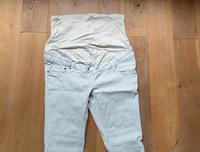 GinaMama Umstandshose/Umstandsjeans beige in Größe 46 Mecklenburg-Vorpommern - Wismar Vorschau