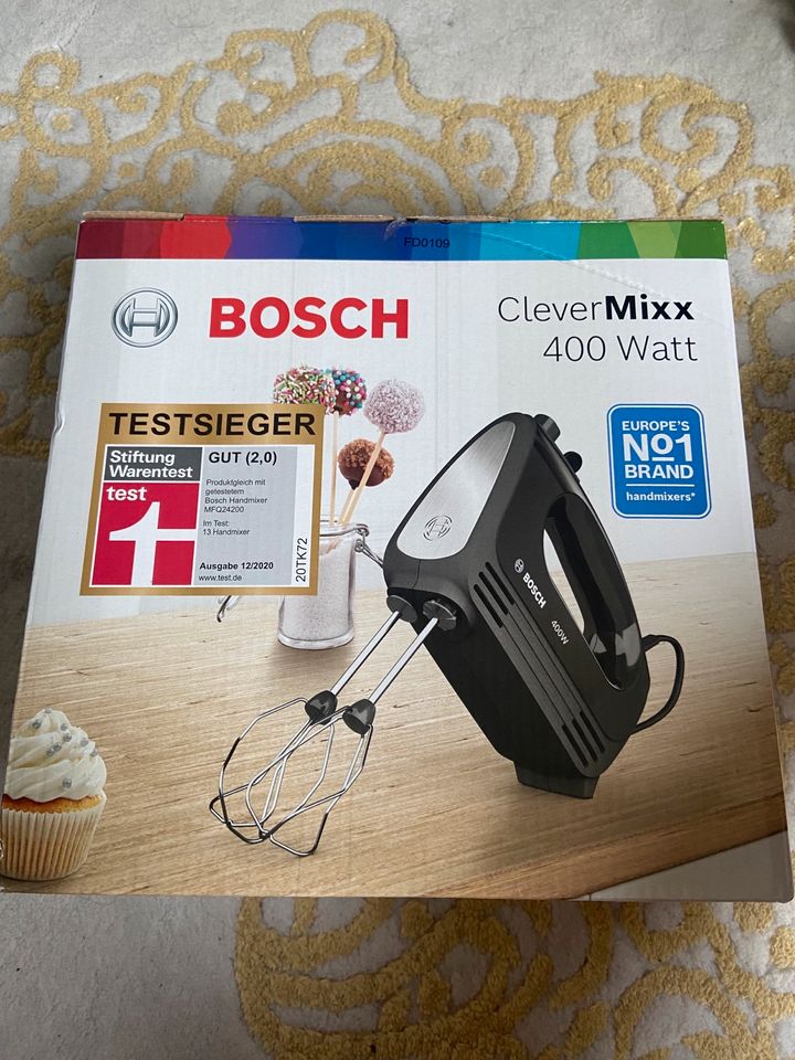 Bosch hand mixer 400W Neu Originalverpackt in West - Unterliederbach |  Haushaltskleingeräte gebraucht kaufen | eBay Kleinanzeigen ist jetzt  Kleinanzeigen