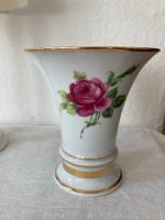 Blumenvase Rose und Goldrand von Fürstenberg Dortmund - Brackel Vorschau