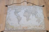Wandbild Weltkarte Hessen - Schlüchtern Vorschau