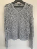 Street One Lochstrick Strick-Pullover Grobstrick grau Gr. 38 Baden-Württemberg - Altlußheim Vorschau
