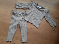 Zara Hose Shirt Leggings Mädchen Set Gr. 86 beige braun Bayern - Elsenfeld Vorschau