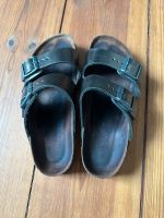 Birkenstock Arizona Metallic Anthracite 36 Weichbettung Berlin - Charlottenburg Vorschau