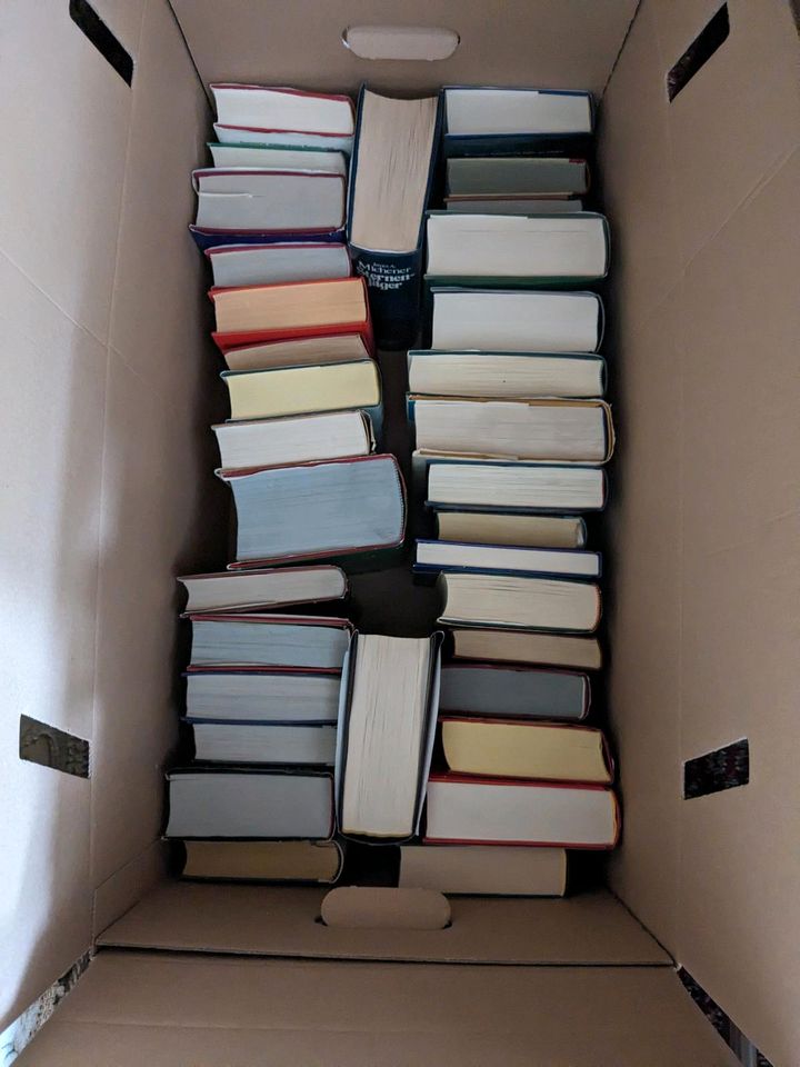 Mehrere Bücherkisten (ca. 60/70/80er) in Birkenau