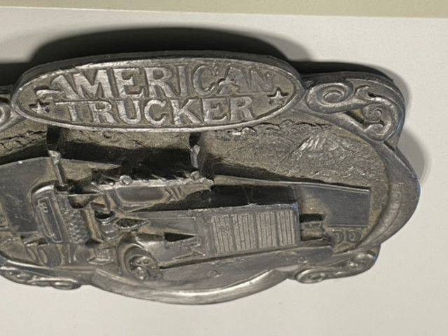 Gürtelschnalle American Trucker Bergamont - Made in USA in Britz bei Eberswalde