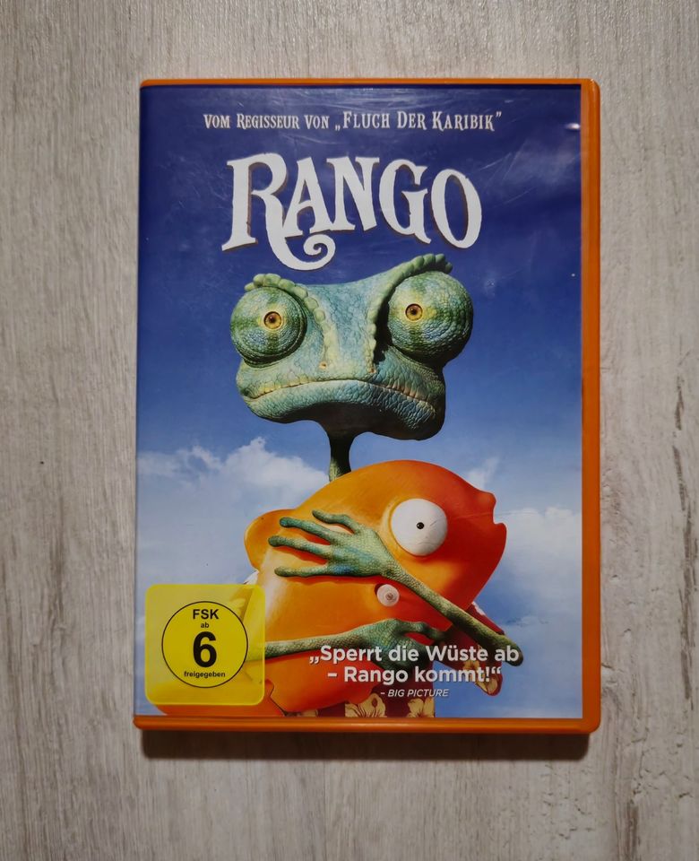 Verschiedene DVD Filme in Rust