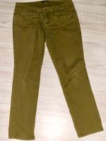 Mexx Stoffhose denim olive grün Damen Hose gerader Schnitt Bayern - Heroldsberg Vorschau