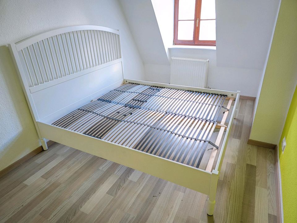 Ikea Tyssedal Bett mit Lattenrost Leirsund 180 x 200 cm in Dresden