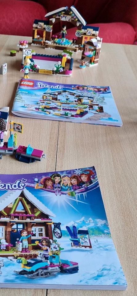 Lego friends Winter Konvolut 41319 41322 41323 41324 in Oschersleben (Bode)