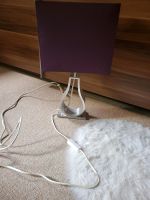 Schäne Ikea Lampe/Tischleuchte silber lila Nordrhein-Westfalen - Sassenberg Vorschau