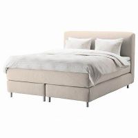 SUCHE: IKEA Mjölvik Bezug für Boxspringbett in beige 180x200 Hamburg-Nord - Hamburg Hohenfelde Vorschau