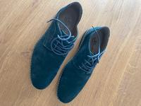Rieker Halbschuhe Velour Grösse 45 Blau Frankfurt am Main - Sachsenhausen Vorschau