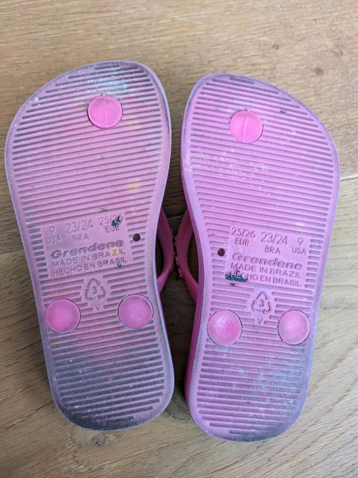 Flip Flops Ipanema pink Größe 25 in Kandel