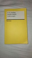 Studienausgabe Emilia Galotti Autor G.E. Lessing Baden-Württemberg - Korntal-Münchingen Vorschau