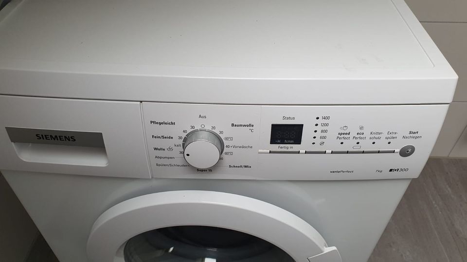 Siemens Waschmaschine in Schmelz