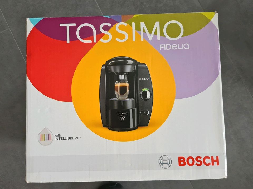 Bosch tassimo FIDELIA, schwarz, OVP, TOPZUSTAND in Eckental 