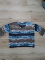 Esprit Pullover, Bändchengarn, blau braun, S, 36,38,40,  neuwert Hessen - Lahntal Vorschau
