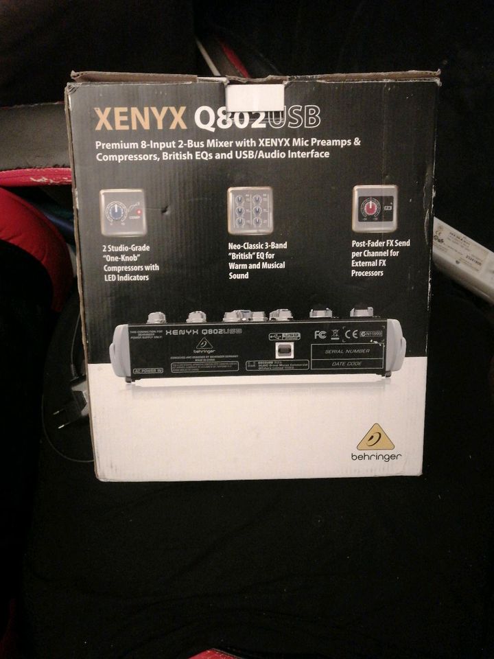 Xenyx Q802 USB Mischpult in Berlin