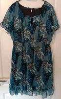SHEEGO Kleid Gr. 48 türkis gemustert Kurzarm Schleswig-Holstein - Tarp Vorschau