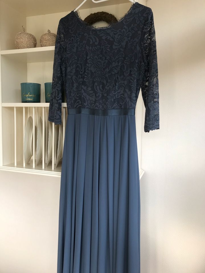 Festlich, Kleid, blau, gr. 36 in Großenkneten