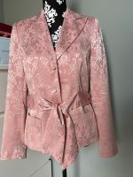 Damen Vintage Blazer aus Jacquardstoff in Puder Rosé Altona - Hamburg Lurup Vorschau