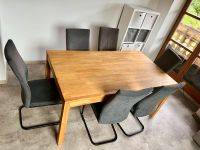 Echtholz Tisch mit 6 Stühlen Bayern - Ergoldsbach Vorschau
