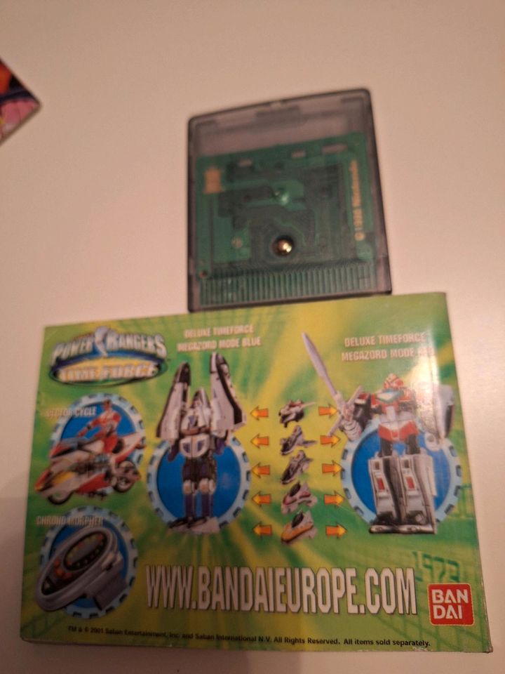 Power rangers time force. GameBoy Color  Inklusive Anleitung in Berlin
