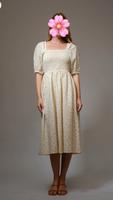 Kleid Romantisches Blümchen Midikleid "Millie" Rosa Sachsen - Lawalde Vorschau