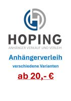 ! Anhängerverleih ! Diverse Anhänger Niedersachsen - Bakum Vorschau