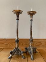 Zwei Kerzenständer, Silber / versilbert, Höhe 42 cm Berlin - Steglitz Vorschau