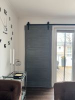 Scheunentür mit Schiebeelement Silber grau schwarz neu selfmade! Kreis Pinneberg - Pinneberg Vorschau