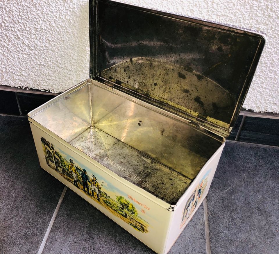 Retro Metallbox von Meßmer -35x19x17 -Sammlerstück in Kernen im Remstal