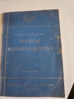 Betriebsanleitung für Simson Kleinfahrzeuge Mecklenburg-Vorpommern - Neuburg (Nordwestmecklenburg) Vorschau