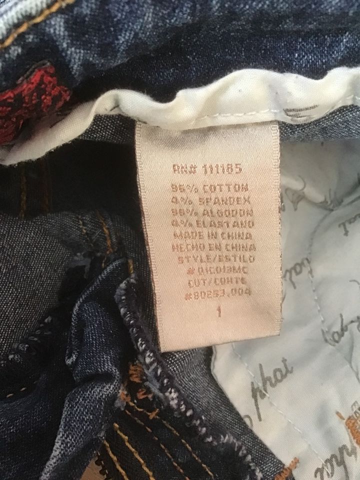 Miss Sixty Jeans großer Knopf Größe 1 34/36 in Berg Oberfr.