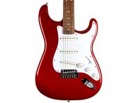 2021 Fender Deluxe Stratocaster Candy Apple Red Made in Mexico Hessen - Linsengericht Vorschau