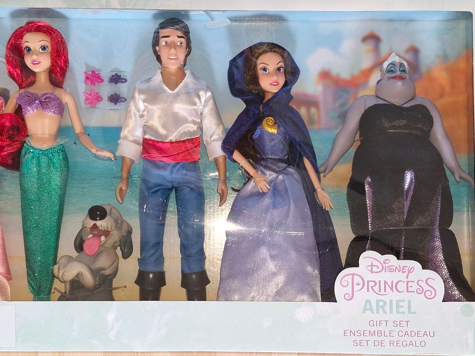 Arielle Ariel Disney XXL Barbie/ Puppen SET/ NEU in Roding