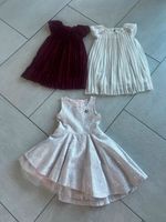 3x Mädchen Kleid festlich, Drehkleid Gr. 110 weiß, bordeaux, rosé Baden-Württemberg - Kandern Vorschau