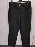 Hose Stoffhose schwarz mit Nadelstreifen EDC Esprit Gr. 42 Westerwaldkreis - Borod Westerwald Vorschau