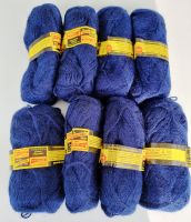 8 Knäuel a. 50g, Mohair / Polyacryl, dunkel Blau Baden-Württemberg - Winterbach Vorschau