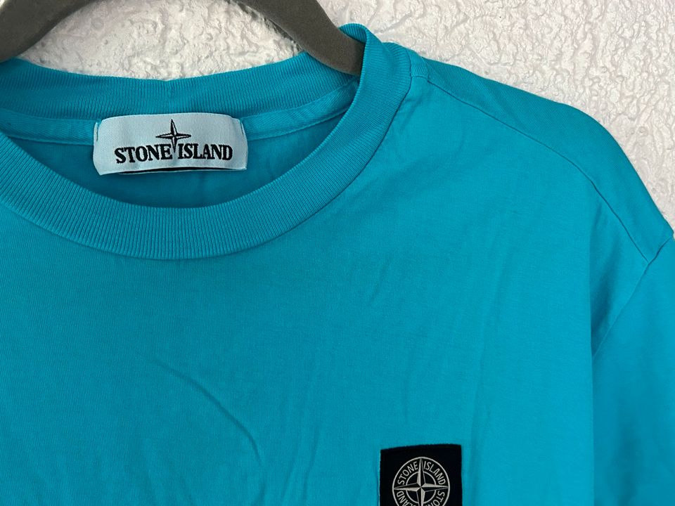 Stone Island T-Shirt Türkis M in Recklinghausen