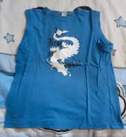 Tanktop Top Achselshirt Gr. 140 touchdown blau Dagon Drache Rostock - Brinckmansdorf Vorschau