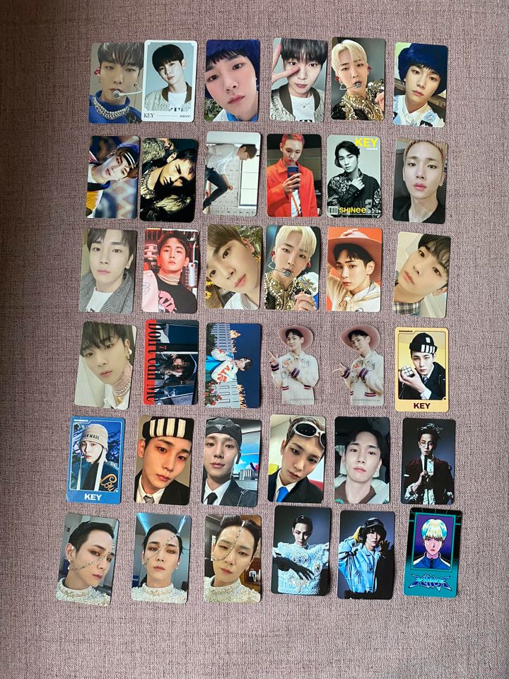 KEY SHINee + Solo Photocards in Hamburg