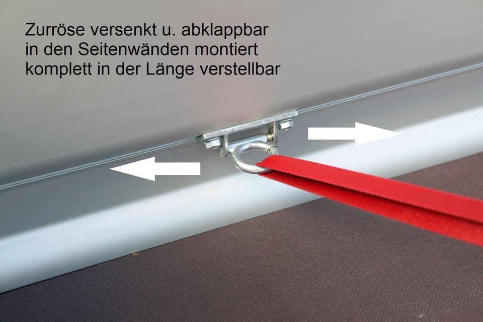 Pkw Anhänger UNSINN U38 | 2,10x1,10m | 1000kg | Kastenanhänger in Cottbus