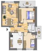 3-Zimmer-Wohnung in Mönchengladbach Lürrip Nordrhein-Westfalen - Mönchengladbach Vorschau