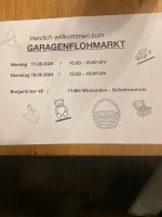 Garagenflohmarkt Baden-Württemberg - Winnenden Vorschau