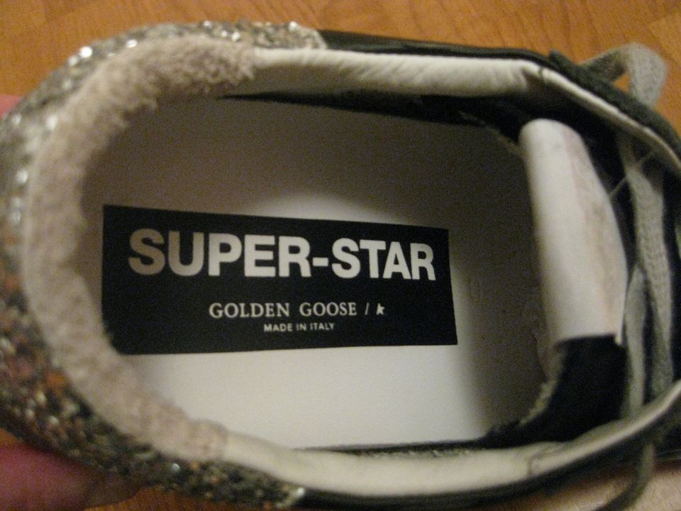 Golden Goose Super-Star Sneakers w NEU 490,00 schwarz silber 38 in Essen