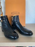 TODS Tod‘s Chelsea Boots Stiefeletten Gr. 38,5 Np 575€ top Hessen - Echzell  Vorschau